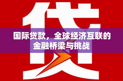 临湘国际贷款，全球经济互联的金融桥梁与挑战