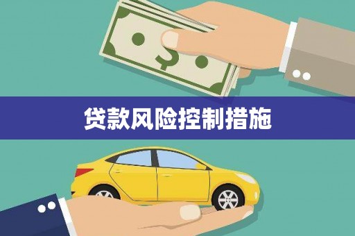 临湘贷款风险控制措施