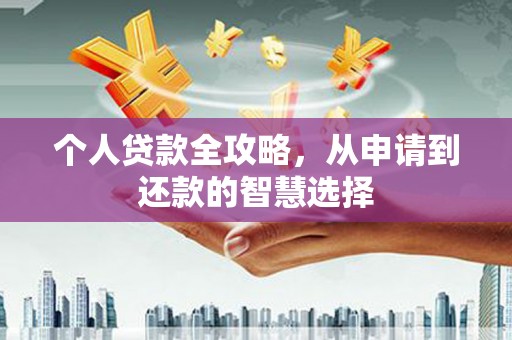 临湘个人贷款全攻略，从申请到还款的智慧选择