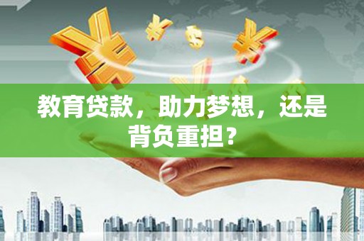 临湘教育贷款，助力梦想，还是背负重担？