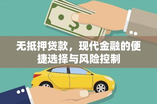 临湘无抵押贷款，现代金融的便捷选择与风险控制