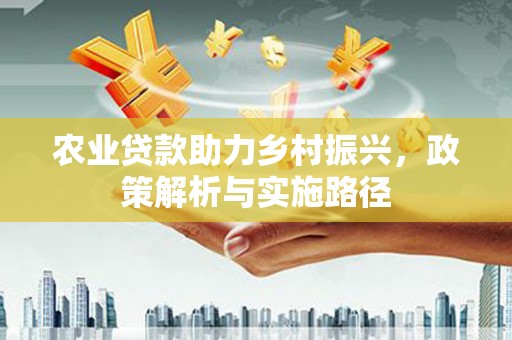 临湘农业贷款助力乡村振兴，政策解析与实施路径