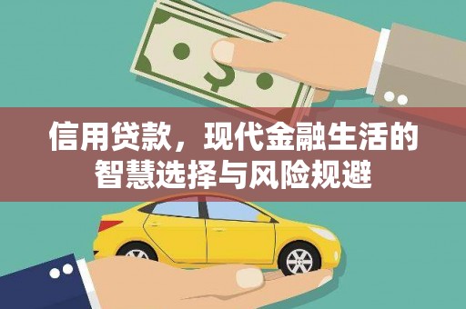 临湘信用贷款，现代金融生活的智慧选择与风险规避