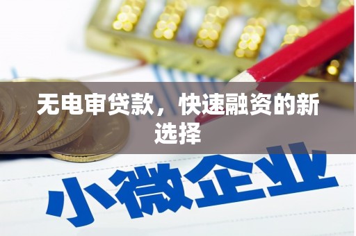 临湘无电审贷款，快速融资的新选择