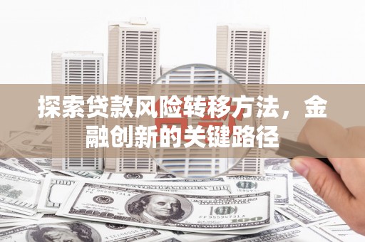 临湘探索贷款风险转移方法，金融创新的关键路径