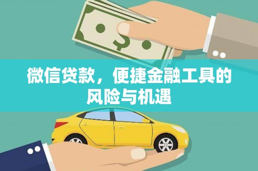 临湘微信贷款，便捷金融工具的风险与机遇