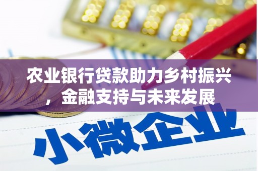 临湘农业银行贷款助力乡村振兴，金融支持与未来发展