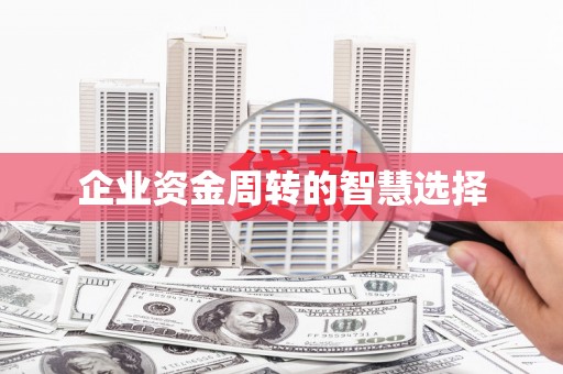 临湘企业资金周转的智慧选择
