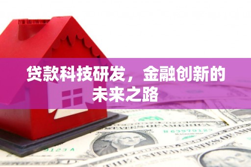 临湘贷款科技研发，金融创新的未来之路