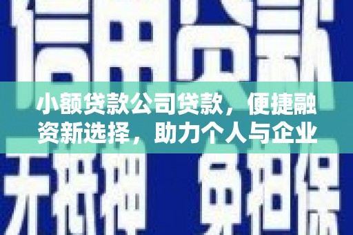 临湘小额贷款公司贷款，便捷融资新选择，助力个人与企业成长