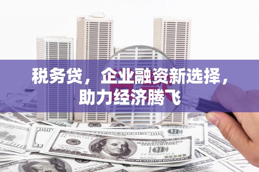 临湘税务贷，企业融资新选择，助力经济腾飞