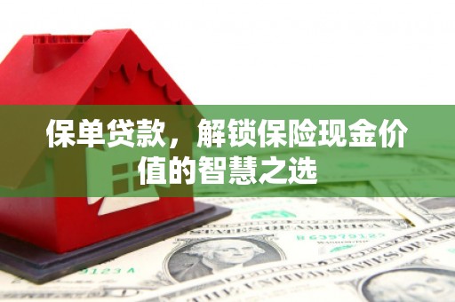 临湘保单贷款，解锁保险现金价值的智慧之选