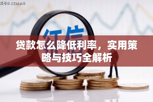 临湘贷款怎么降低利率，实用策略与技巧全解析