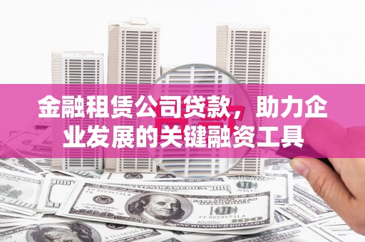 临湘金融租赁公司贷款，助力企业发展的关键融资工具