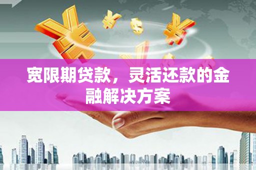 临湘宽限期贷款，灵活还款的金融解决方案