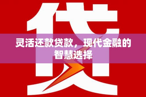 临湘灵活还款贷款，现代金融的智慧选择