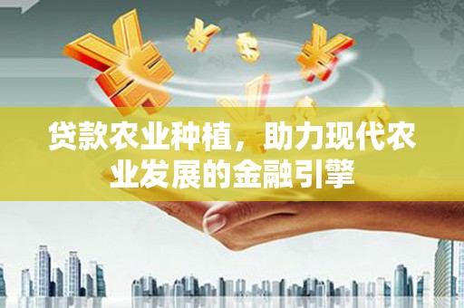 临湘贷款农业种植，助力现代农业发展的金融引擎