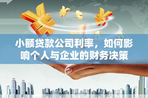 临湘小额贷款公司利率，如何影响个人与企业的财务决策