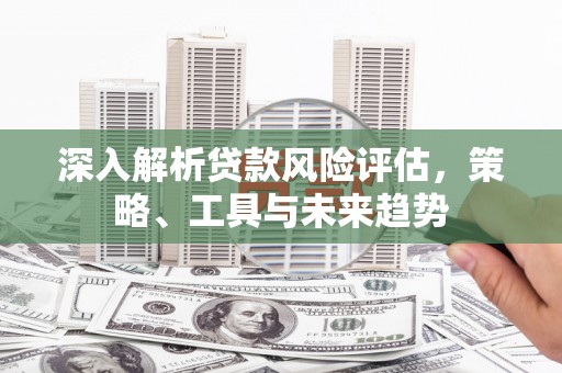 临湘深入解析贷款风险评估，策略、工具与未来趋势