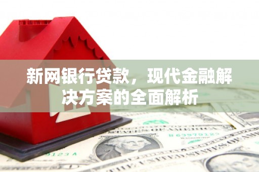 临湘新网银行贷款，现代金融解决方案的全面解析