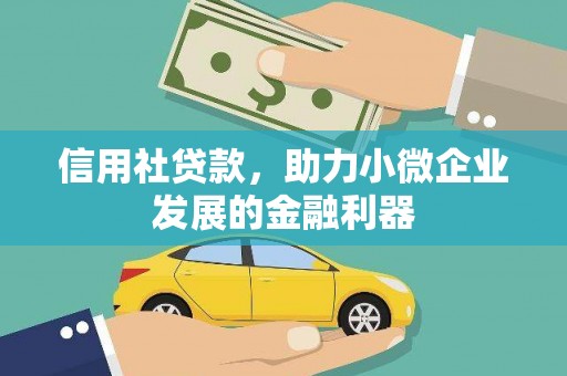 临湘信用社贷款，助力小微企业发展的金融利器