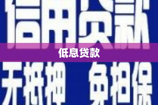 临湘低息贷款