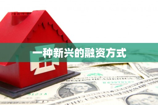 临湘一种新兴的融资方式