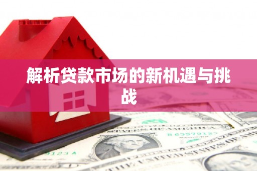 临湘解析贷款市场的新机遇与挑战